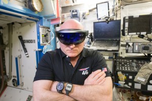NASA astronaut Scott Kelly explores the use of augmented reality to reduce crew training requirements.