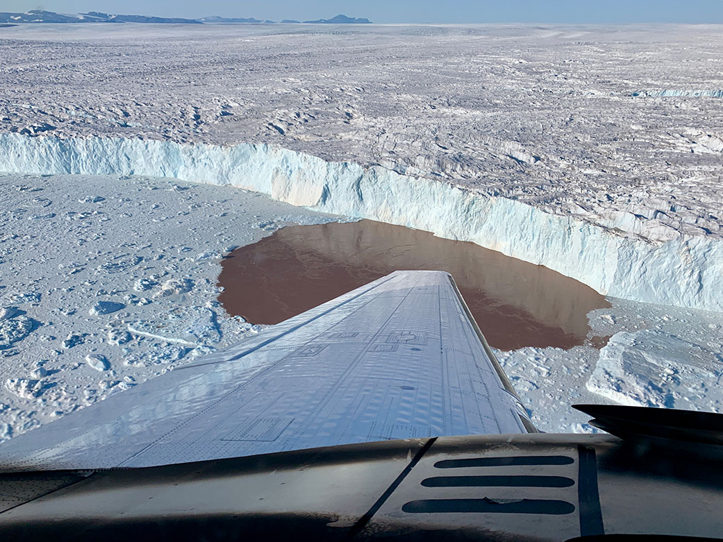 OMG project dropped probes by plane into fjords along Greenland’s coast