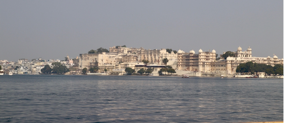 The City Palace in Udaipur, a historical city in the north western Indian state of Rajasthan