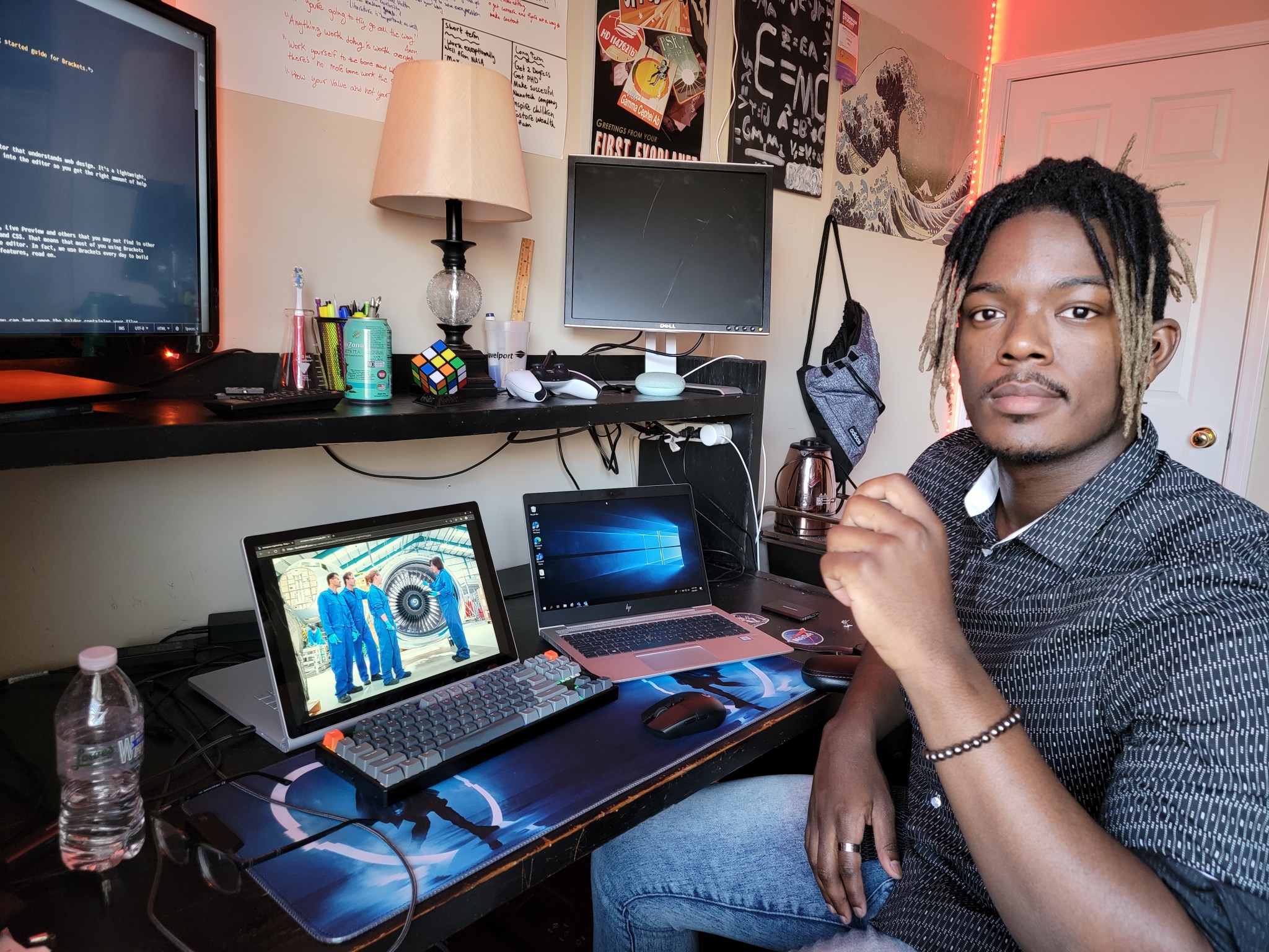 NASA Langley intern Joshua White has not let having epilepsy stop him from pursuing his dreams.