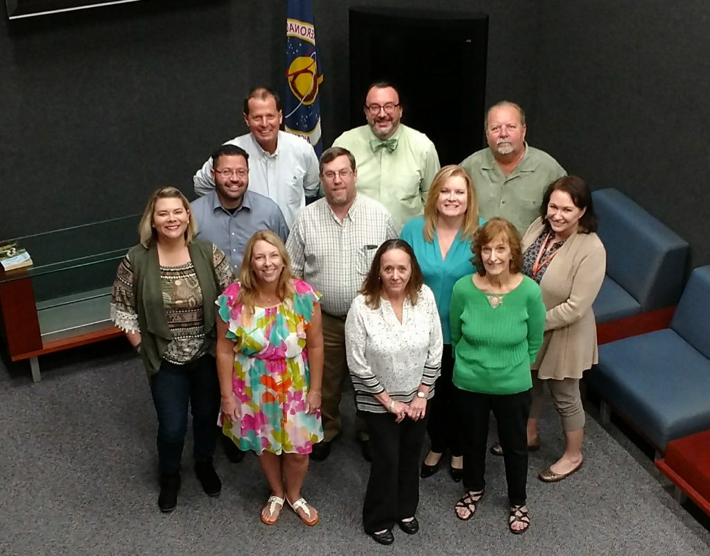Members of the development team that redesigned the SpecsIntact software at Kennedy Space Center.