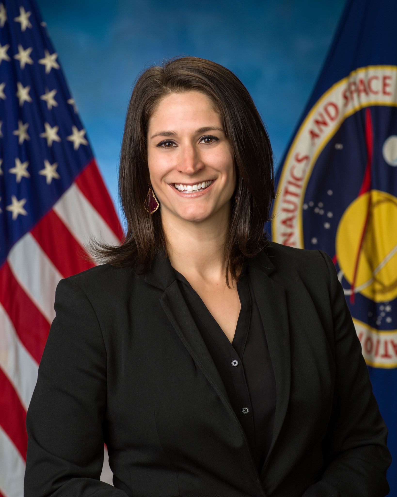 Chloe Mehring, part of NASA's flight director class of 2021