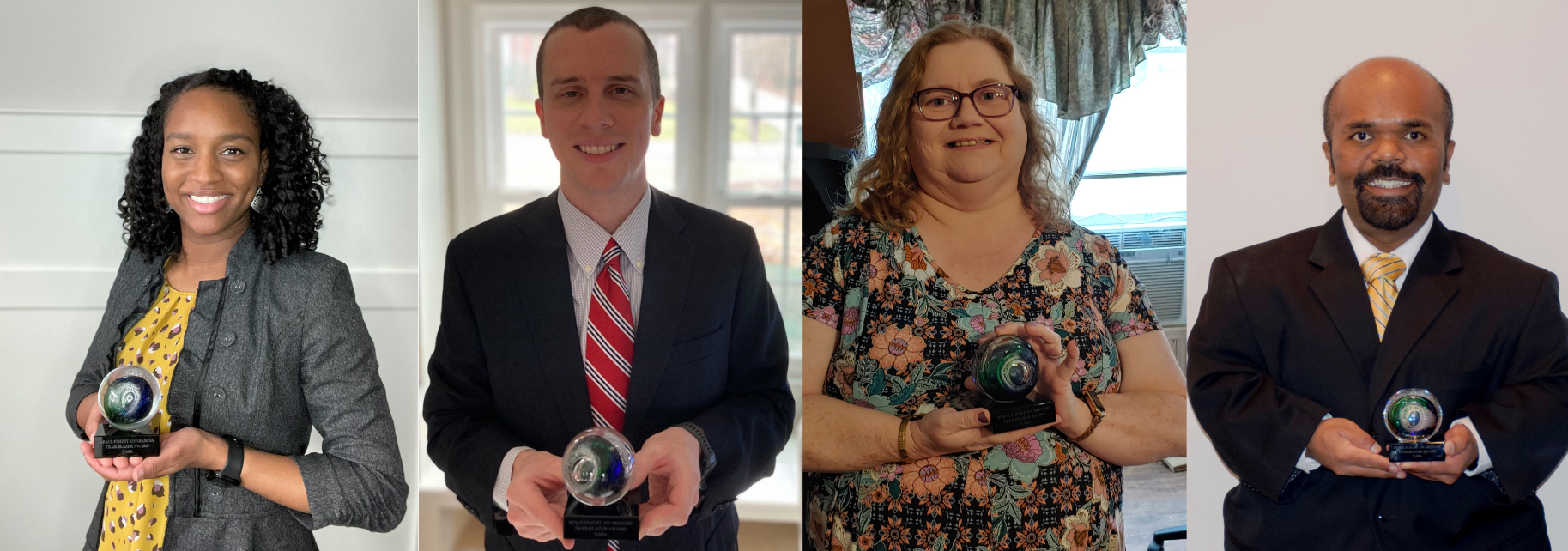 Marshall’s Space Flight Awareness Trailblazer Award recipients.