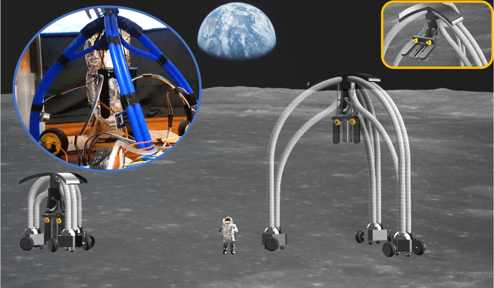 The Lightweight Inflatable Delivery System is the first-place winner of NASA's Lunar Delivery Challenge.