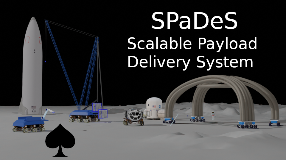 The Scalable Payload Delivery System is one of two second-place winners for NASA's Lunar Delivery Challenge.