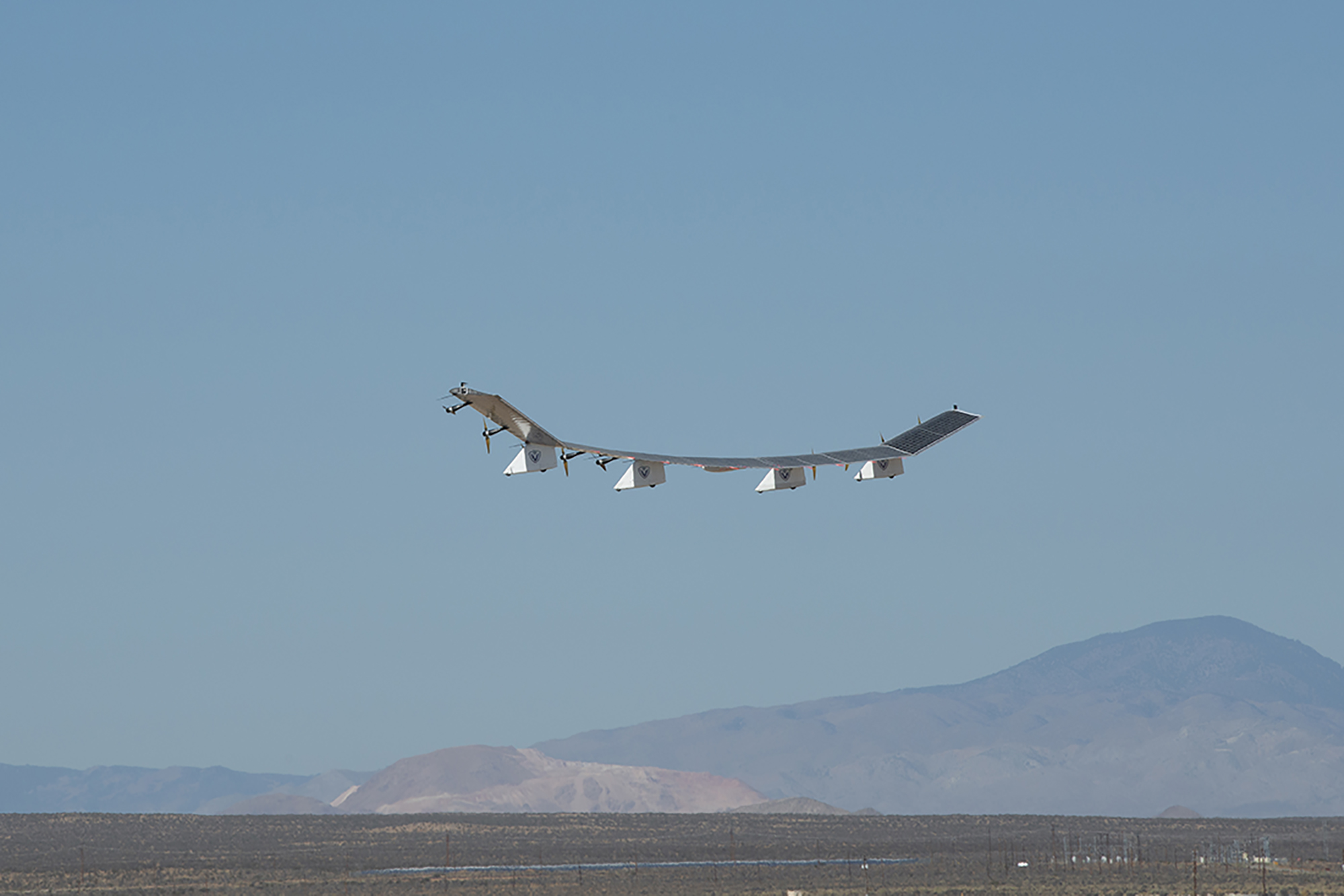 Sunglider flies from NASA's Armstrong Flight Research Center