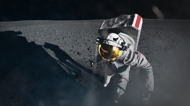 nasa open innovation case study Artist's illustration of an Artemis astronaut stepping from a Moon lander onto the lunar surface.