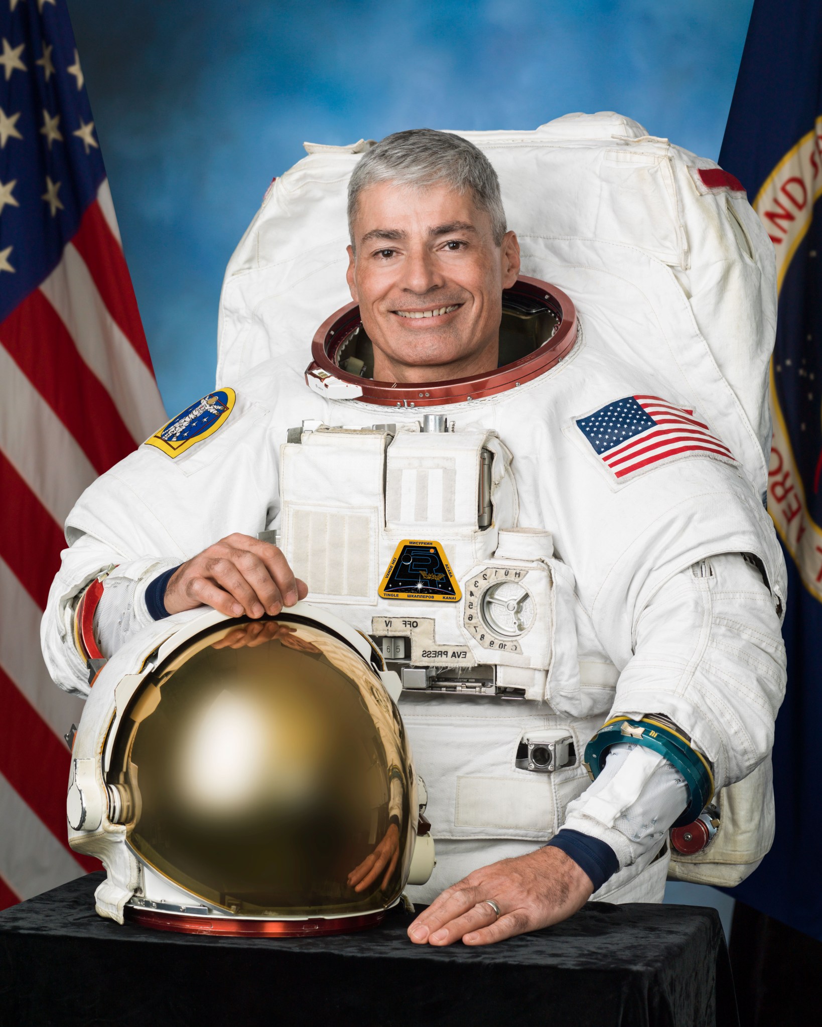 NASA astronaut Mark Vande Hei