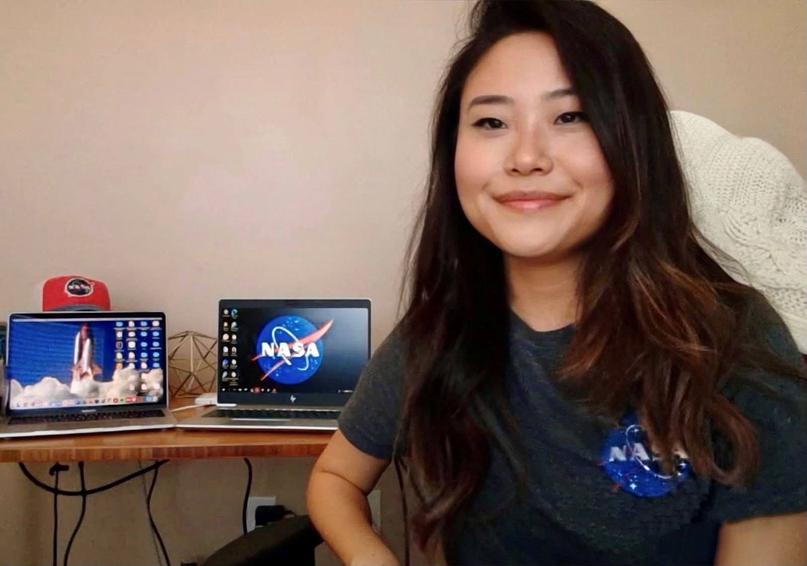 Kristy Yun and her fellow NASA Langley interns recognize the important work that women who have come before them.