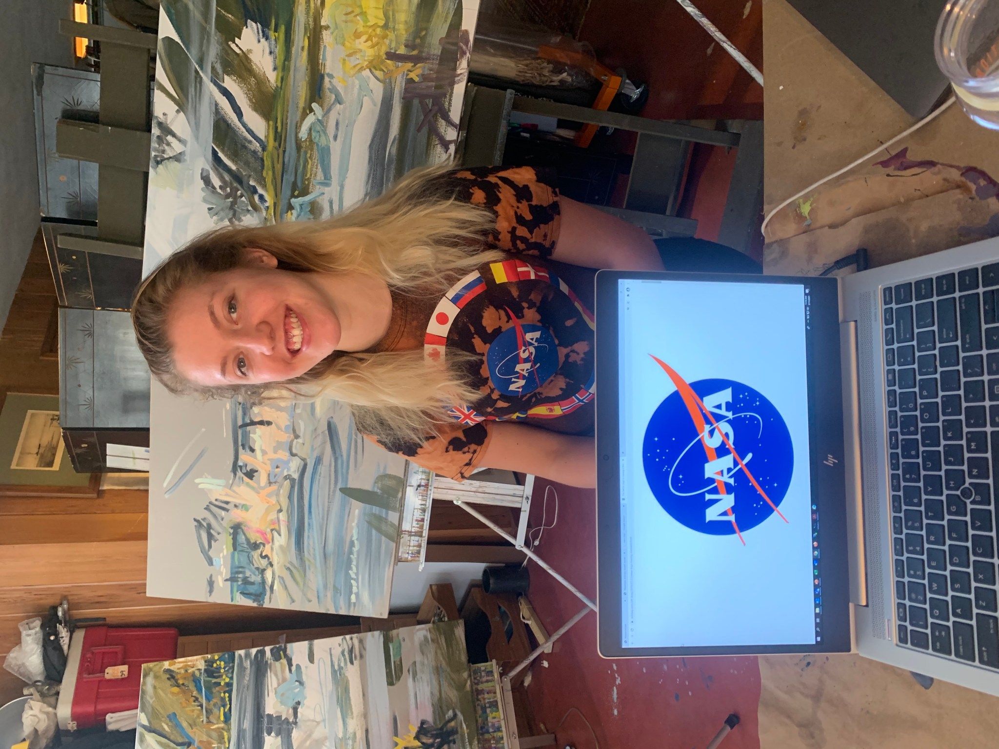 NASA Langley intern Mills Selkregg was emotional when she got the news that she would be joining the NASA family.