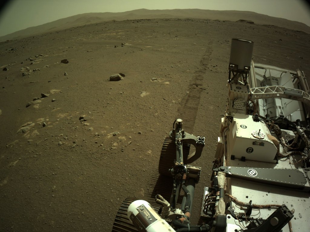 
			Another First: Perseverance Captures the Sounds of Driving on Mars - NASA			