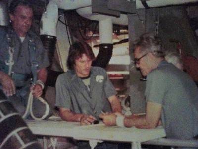 sts_1_l-3_weeks_8_john_bjornstad_nick_mullon_and_forrest_cole_in_the_aft_compartment_of_columbia_photo_courtesy_of_denise_mullon