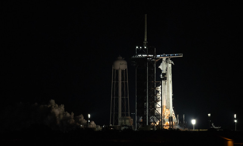 
			SpaceX Completes Falcon 9 Static Fire Test Ahead of NASA’s SpaceX Crew-2 Mission - NASA			
