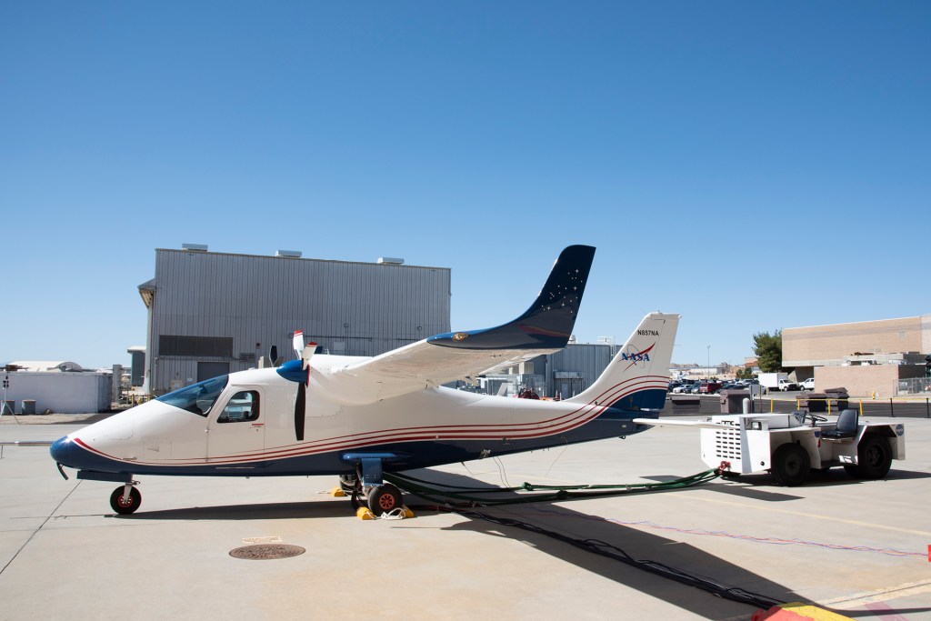 NASA's all-electric X-57 Maxwell aircraft under goes high-voltage ground testing