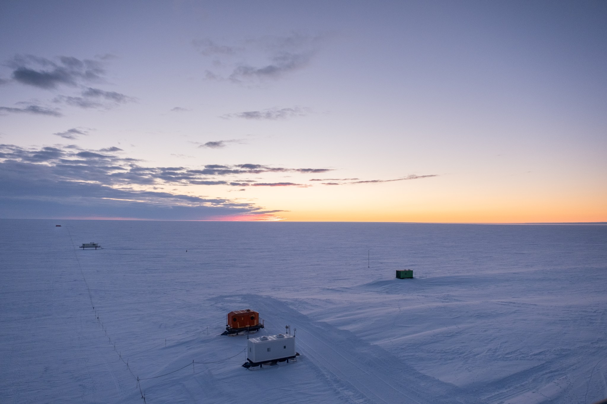 EDEN ISS is a test facility in Antarctica managed by the German Aerospace Center that's used to grow a variety of plants in an isolated and hostile environment.