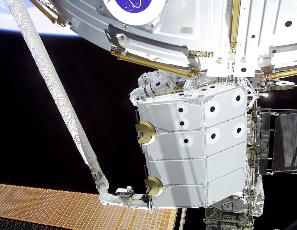iss20 sts 100 10 srms grappling plallet with ssrms