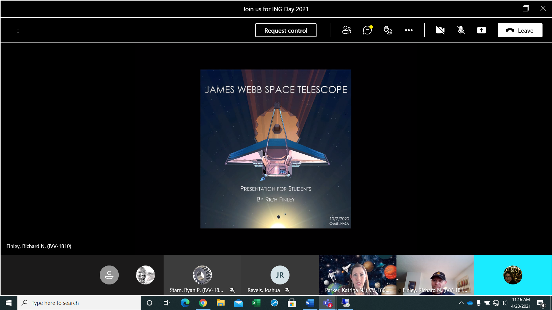 NASA's IV&V ING Day Virtual Event