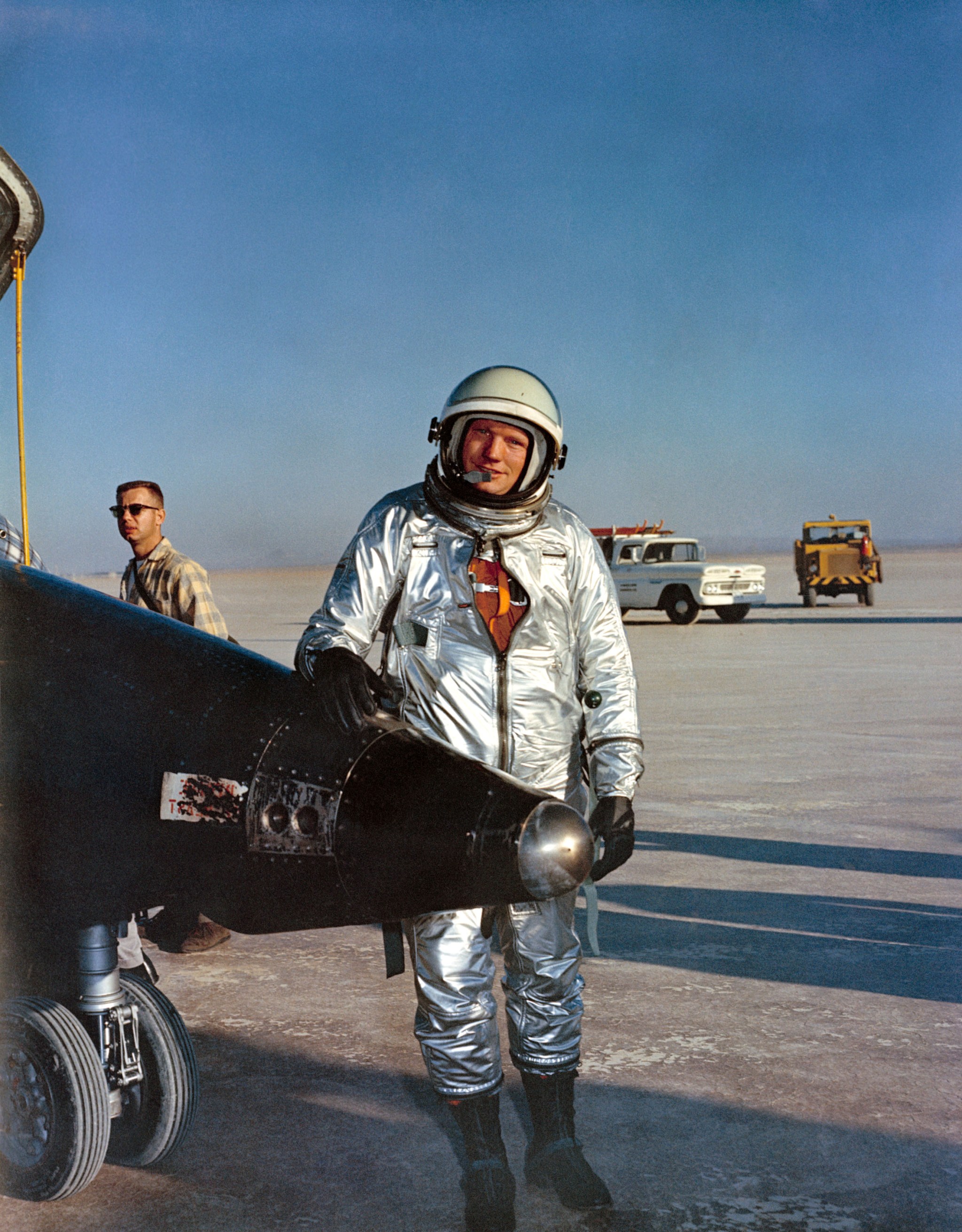 Neil A. Armstrong was an aeronautical research pilot before becoming an astronaut.
