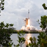 launch of SpaceX Crew Dragon aboard the company's Falcon9 rocket on May 30, 2020, from NASA KSC