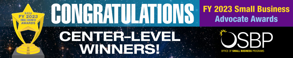 Congratulations, Small Business Center Level winners FY23