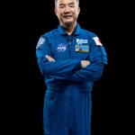 NASA's SpaceX Crew-1 Mission Specialist Soichi Noguchi is photographed in his blue Japan Aerospace Exploration Agency (JAXA) flight suit.