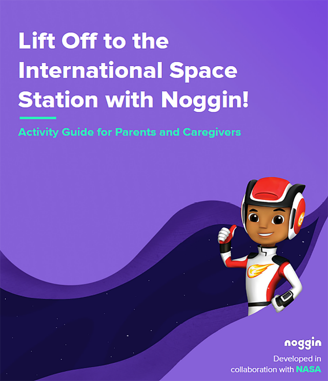 Cover of “Lift Off to the International Space Station with Noggin!”