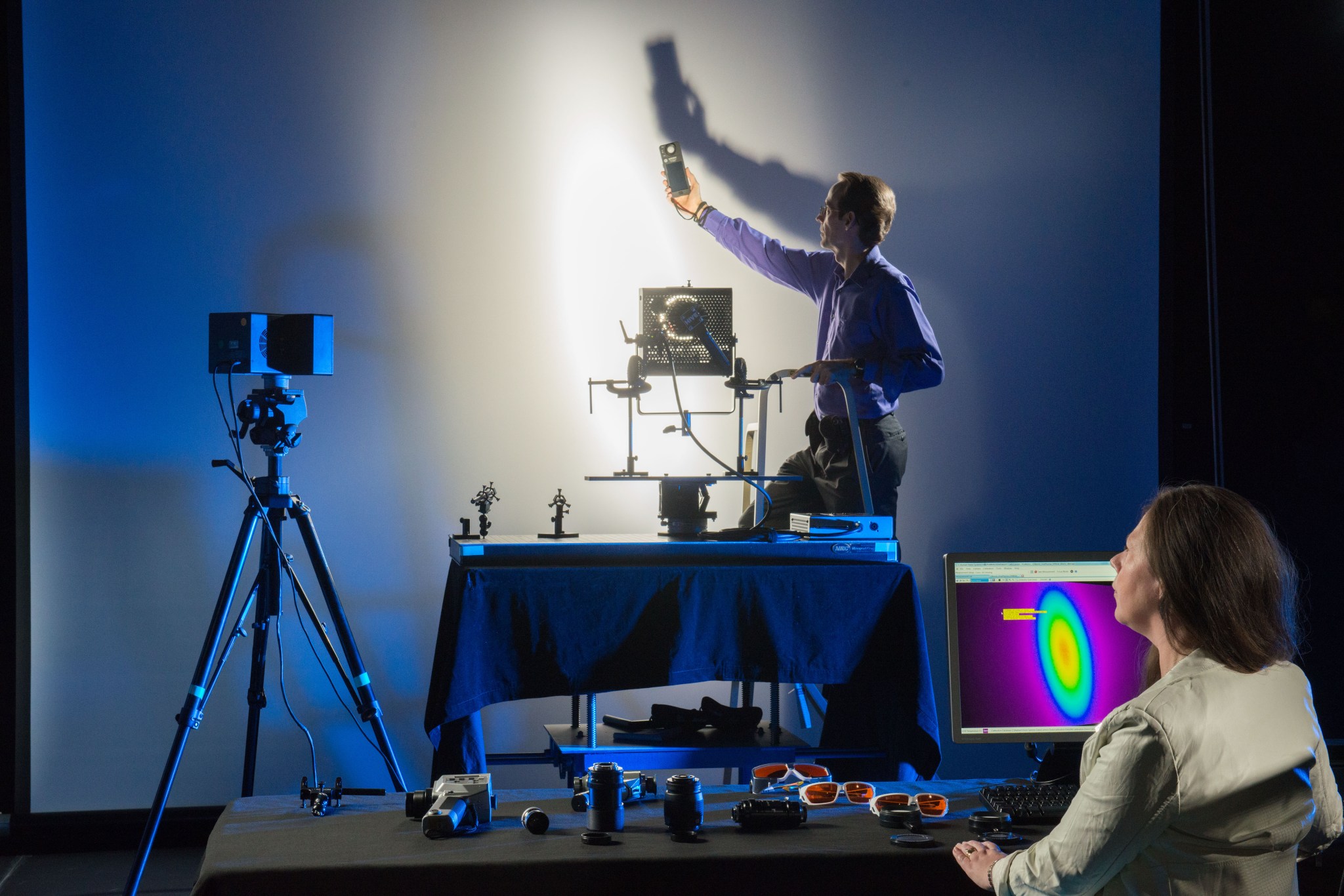 IES Light Intensity Distribution (Beam Pattern) Measurement of Lamp