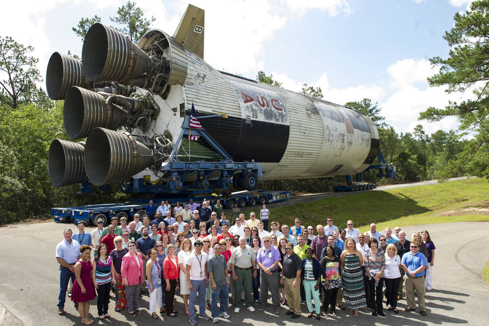 Saturn V S-IC-15 rocket stage 