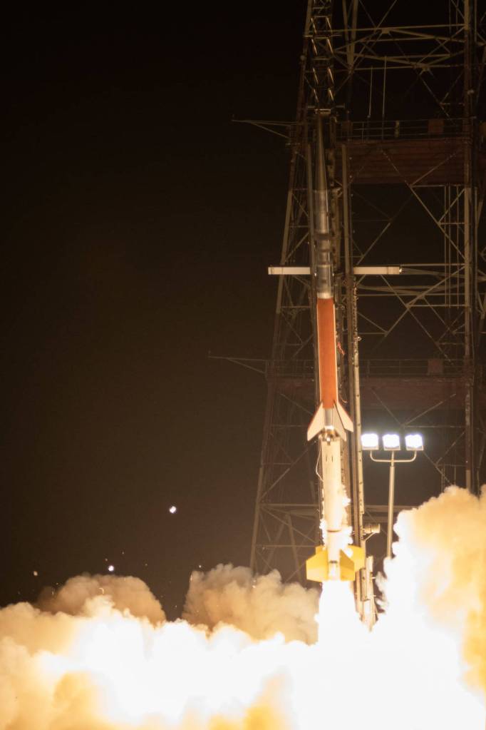 NASA Rocket from Wallops Launches Studying Escaping Radio Waves