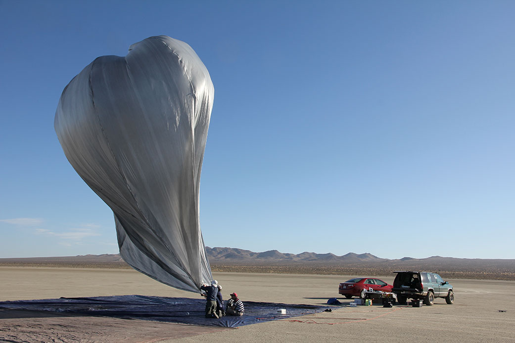 The JPL and Caltech researchers will continue flying the balloons over seismically active regions