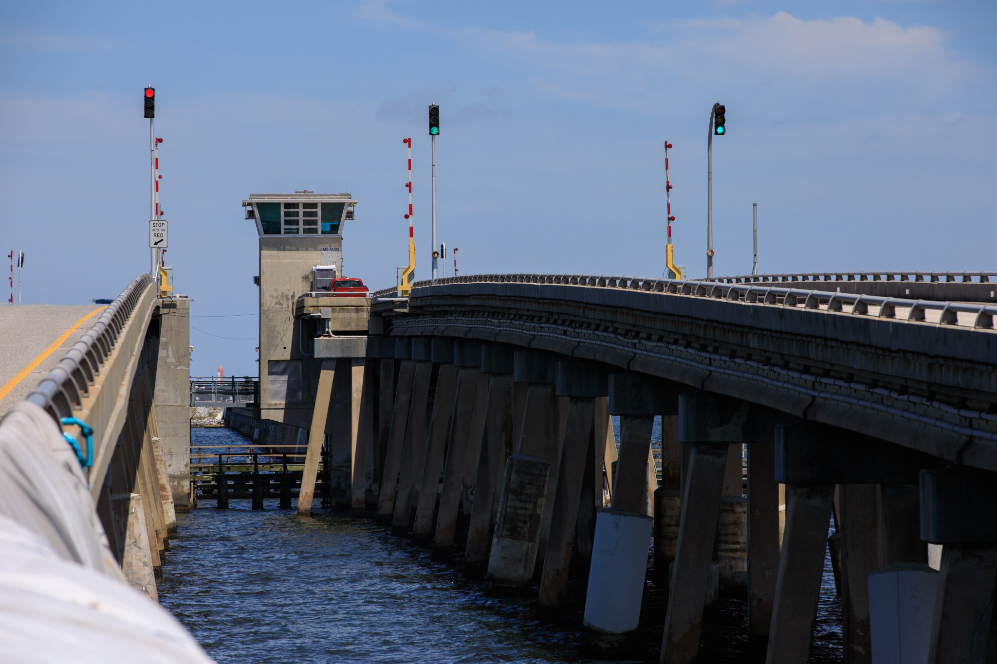 Indian River Bridge utilities work