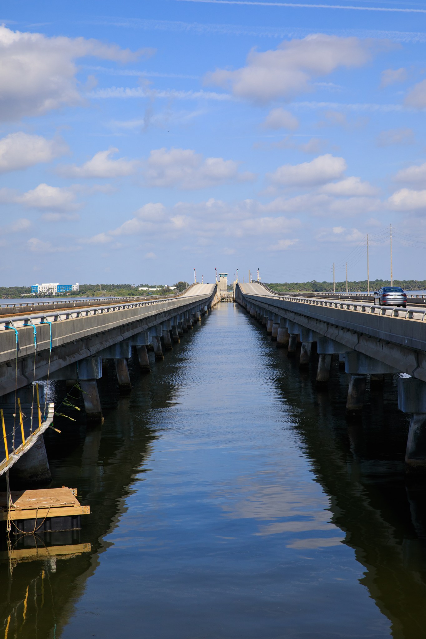 Indian River Bridge utilities work