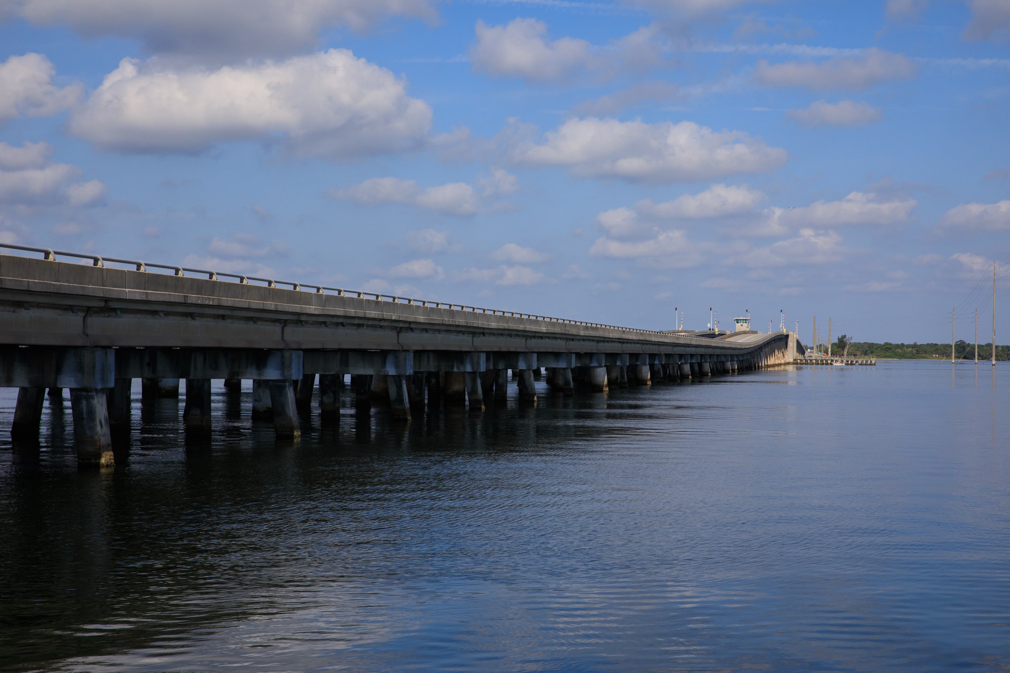 Indian River Bridge utilities work