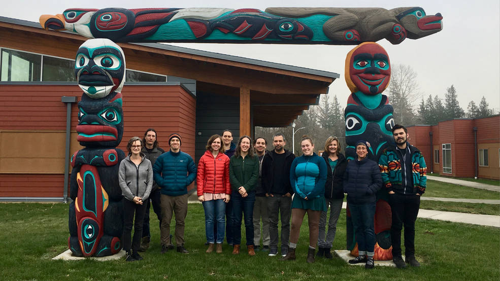 An in-person seminar on remote sensing in a tribal context at the Northwest Indian College in Bellingham, Washington. Participants were members of tribes from the Pacific Northwest, including the Shamish, Quinalt, Stillaguamish, and Lummi tribes.
