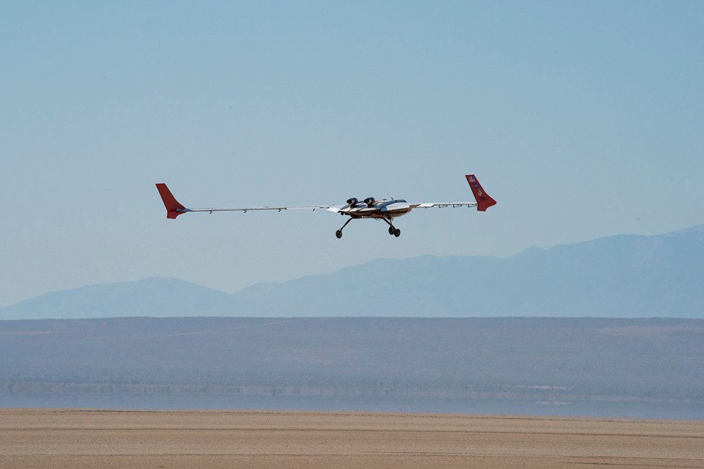 Unmanned Aircraft Destroyed During Research Test Flight