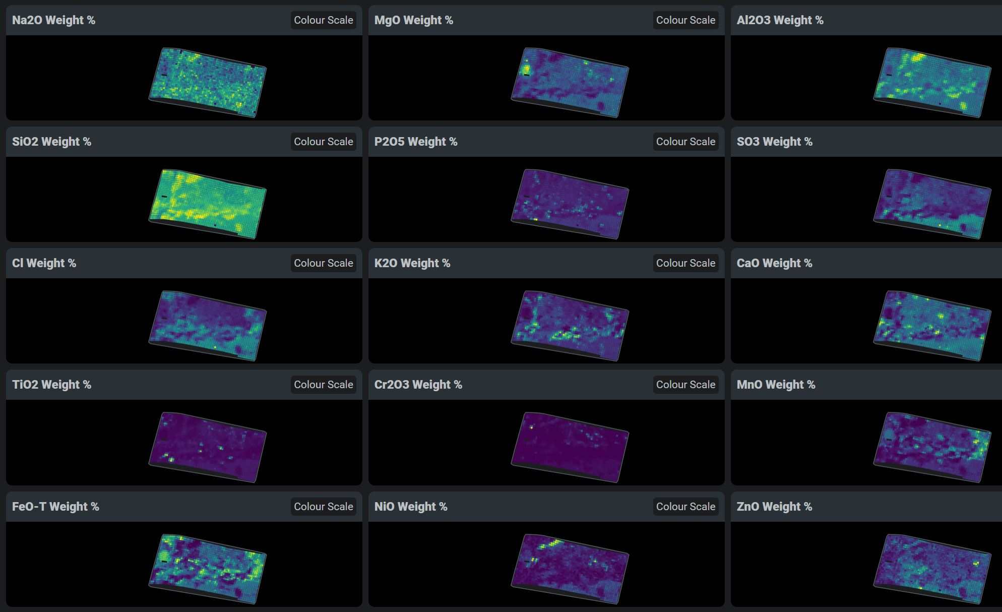 Chemical maps