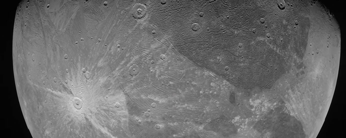 Hubble Finds First Evidence of Water Vapor at Jupiter’s Moon Ganymede 