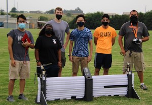 Oklahoma State undergrads in a group photo.