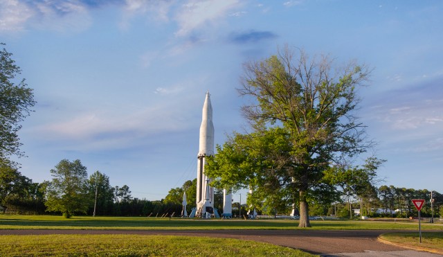 MSFC Rocket Park.