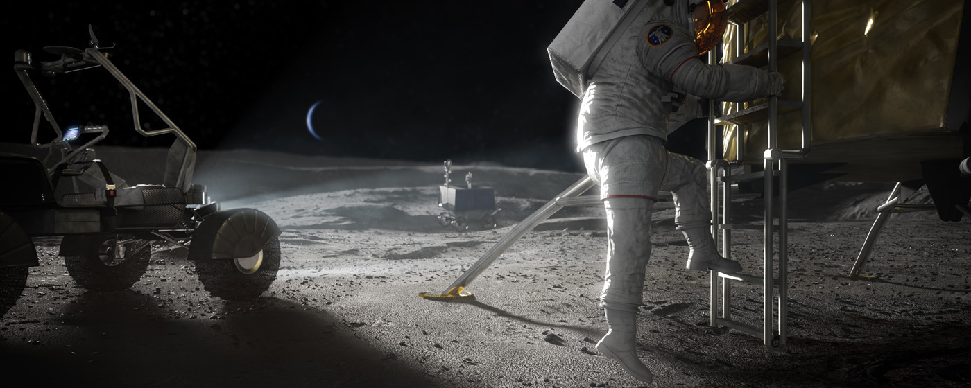 NASA Offers $45M to Solve Risks for Astronaut Moon Landing Services