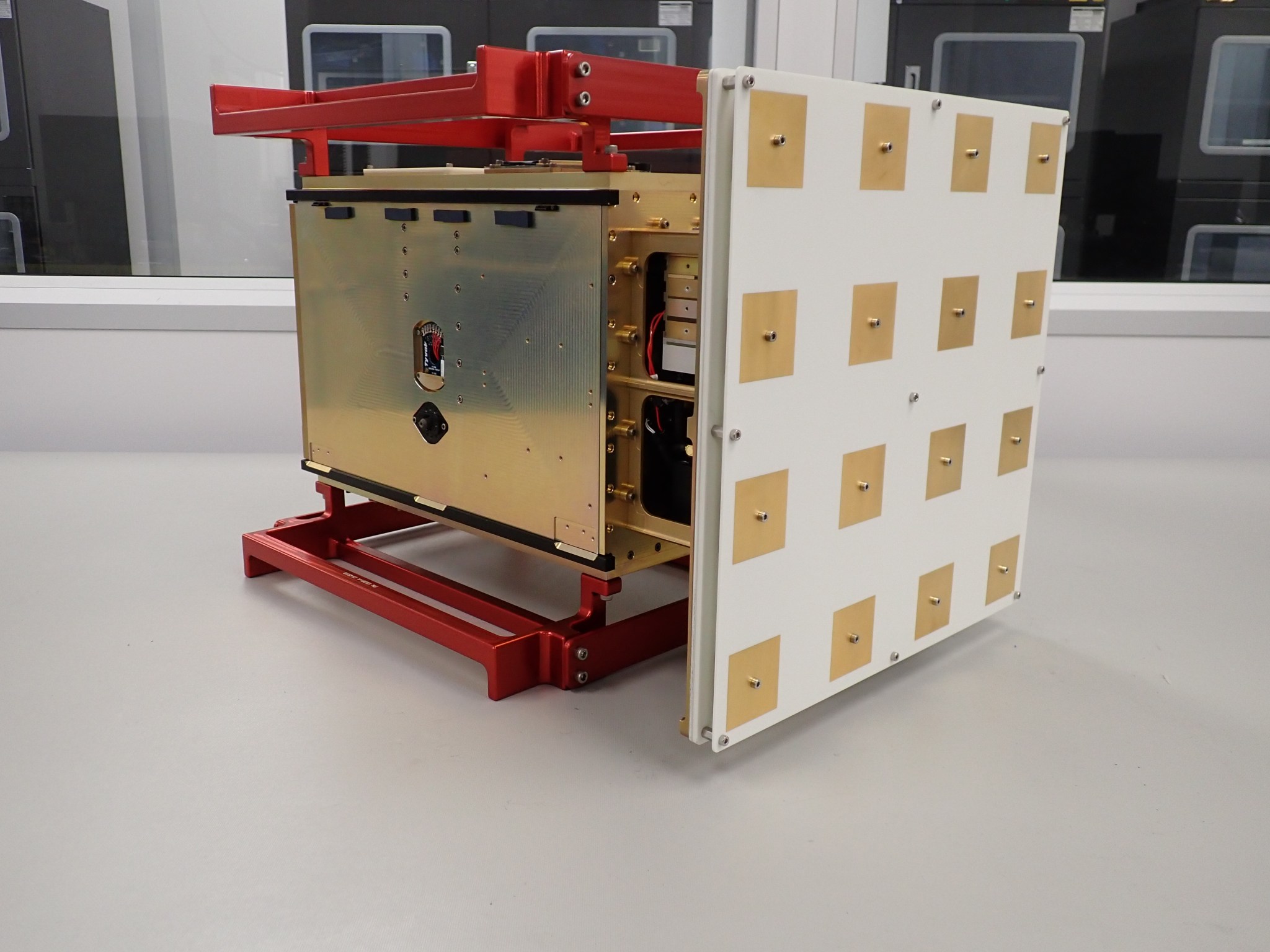 CAPSTONE’s CubeSat is partially integrated. 