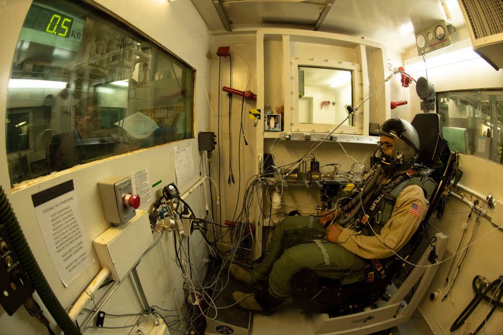 A Sneak Peek into Test Chamber for X-59