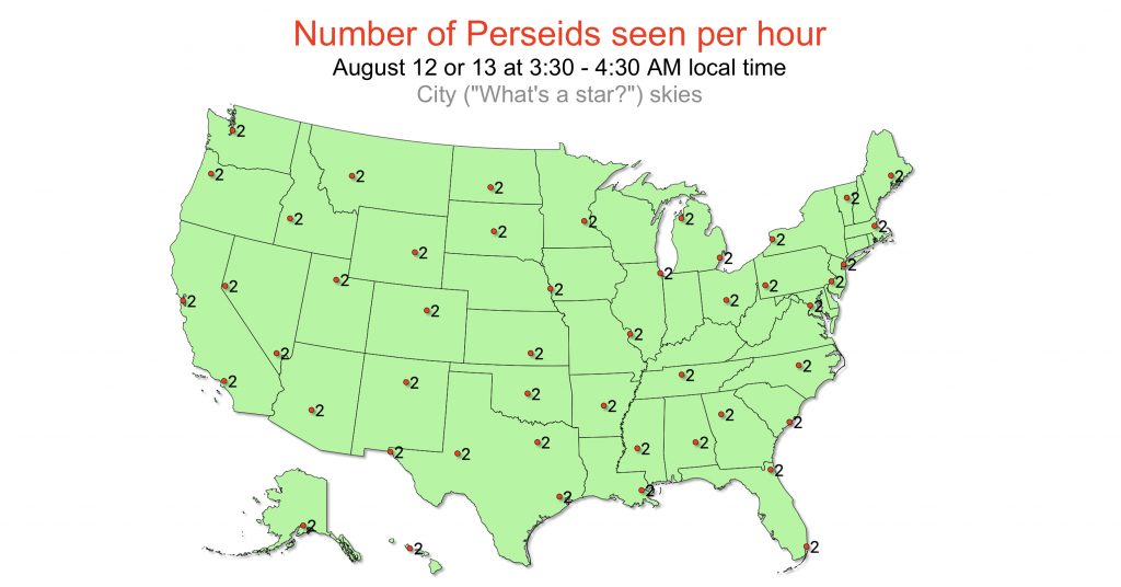 Perseids in City