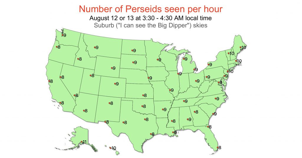 Perseids in Suburbs