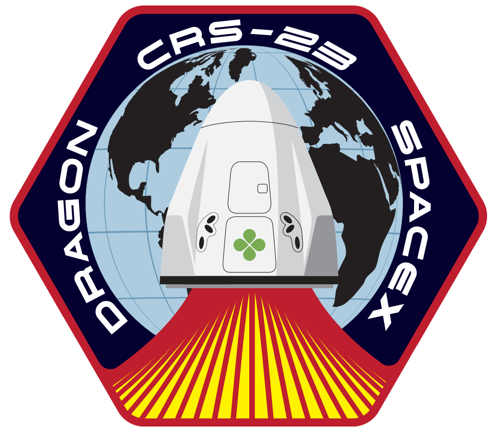 CRS-23 mission patch