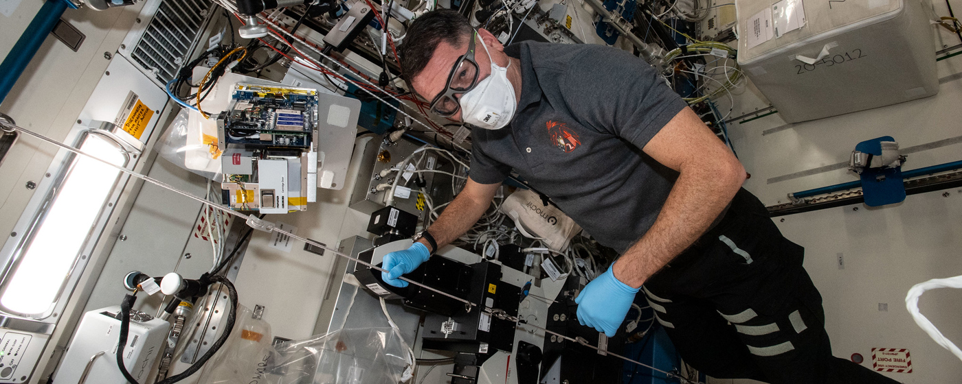 Space Station: Botany, Biology During Break in Spacewalk Preps