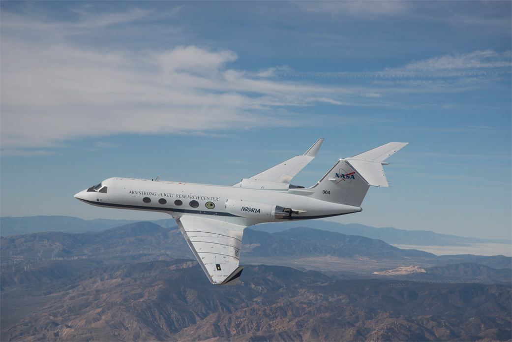 Flight test performed on the G-III.