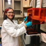 A MUREP student explores careers in science and engineering at NASA.