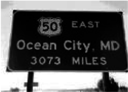 road sign