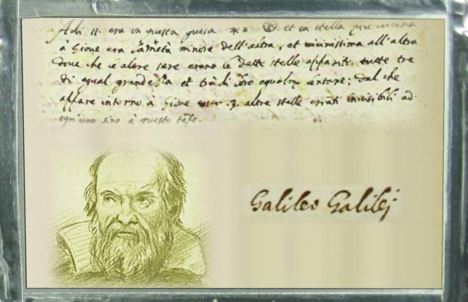 Picture of Galileo plaque